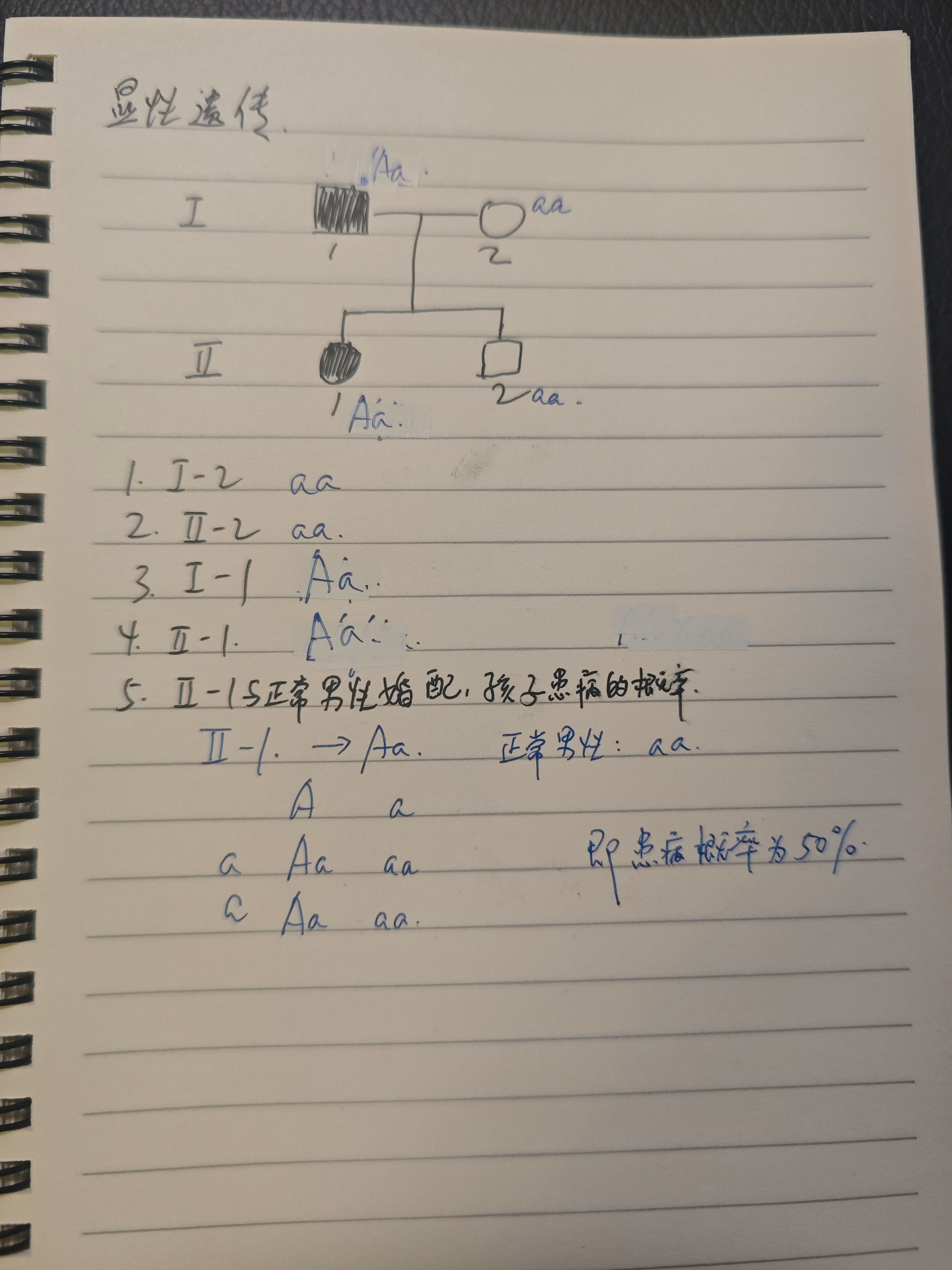孟德尔第一定律-笔记-图3